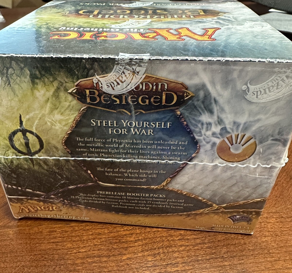 Magic the Gathering: Mirrodin Besieged Prerelease Box Magic the Gathering: Mirrodin Besieged Prerelease Box
