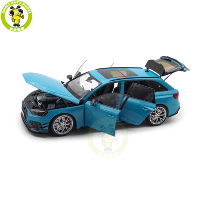 1/18 Audi RS4 RS 4 Avant Darwin Pro Kiloworks Blue Diecast Model