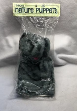 Vintage Dakin IGOR ELEPHANT Dakin's Nature Puppets 1976 Plush Toy NIP NOS Gray