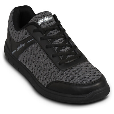 KR Strikeforce Flyer Mesh Black/Steel Youth Boys Bowling Shoes 