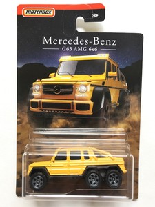 Details About Matchbox Mercedes Benz G63 Amg 6x6 Yellow Scale 164 New