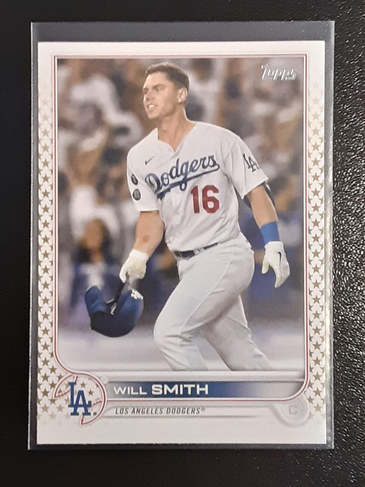 2022 Topps Walmart Gold Star Parallel #83 - Will Smith | Los Angeles Dodgers