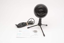 Logitech Blue Snowball iCE Microphone Stand, USB cable, manual, Black