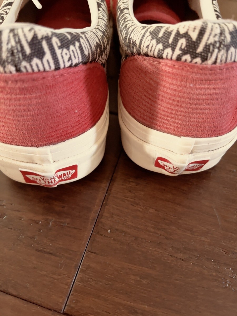 VANS ERA 95 DX FEAR OF GOD FOG RED CORDUROY Size: 8M | eBay VANS ERA 95 DX FEAR OF GOD FOG RED CORDUROY Size: 8M | eBay