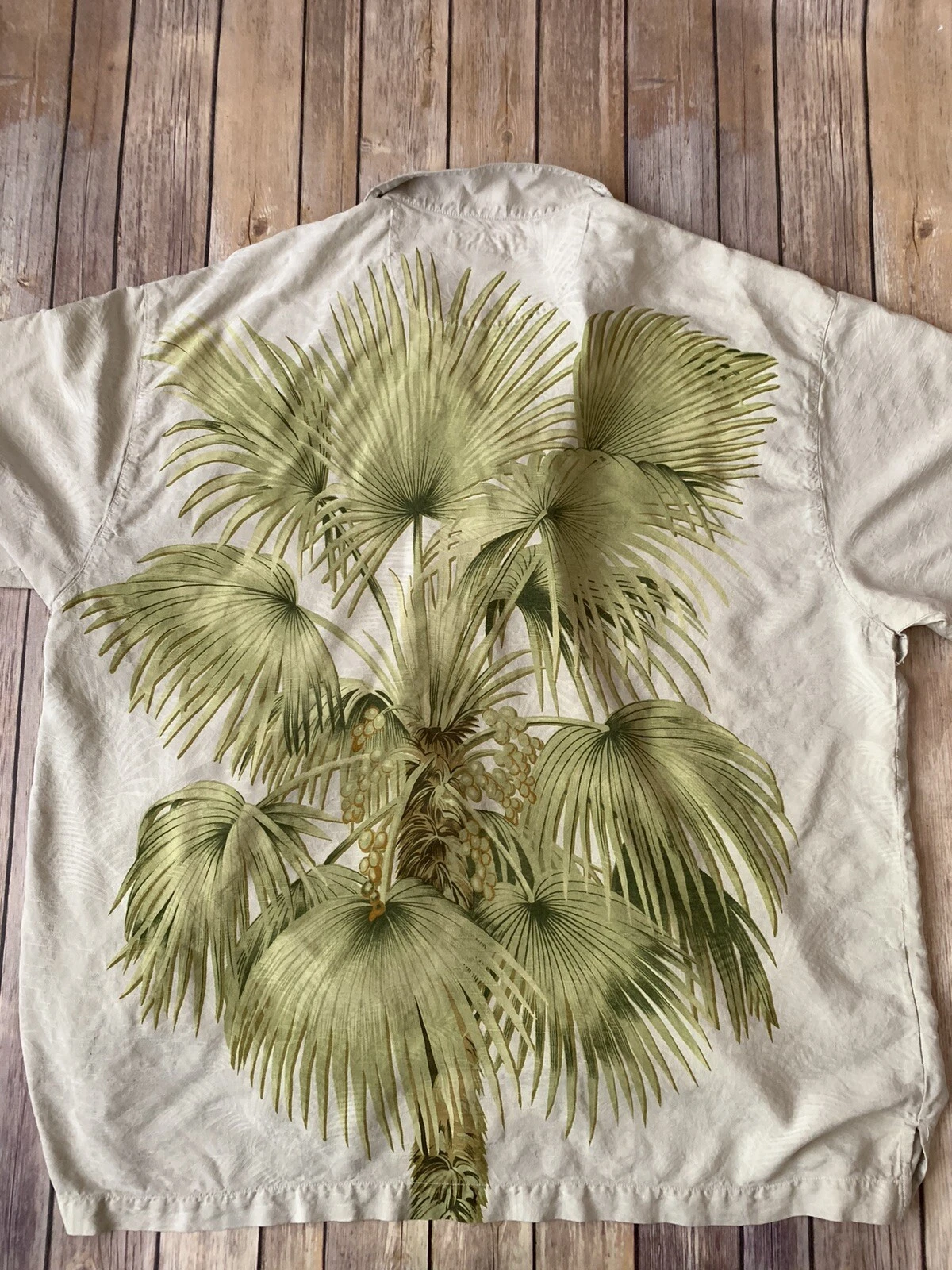 TOMMY BAHAMA MENS sz 2XL XXL HAWAIIAN SHIRT
