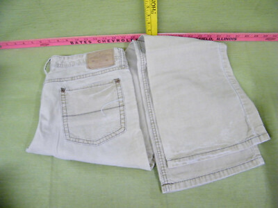 American Eagle Junior 6 Regular Khaki Cordaroy Jeans Preowned 