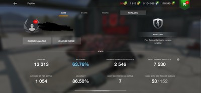 WOT Blitz account for sale