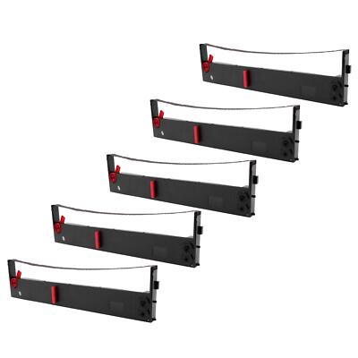 5x Farbband für Tally Genicom T2265+ T2265 T2170 T2285+ T2280+ T2280 Schwarz