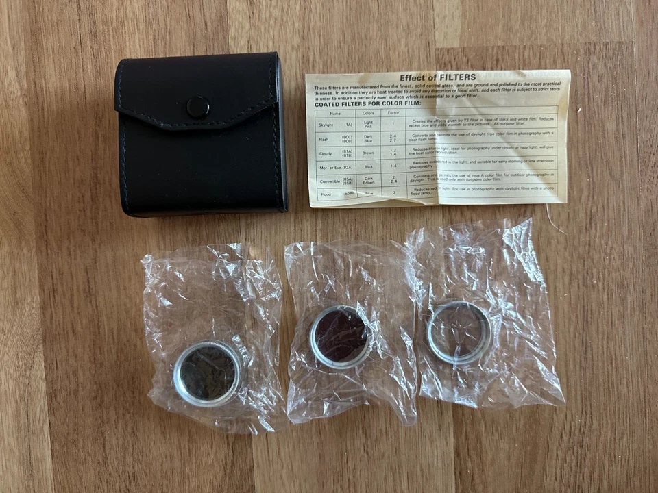 Crystal Optics Limited Edition Digital Camera/Video 3 Piece Filter KIT 30mm - Image 3 of 3