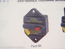 BLUE SEA 285 SERIES THERMAL CIRCUIT BREAKER 120 AMP 661-7088 PANEL MOUNT BOAT
