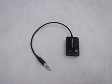 Image of StarTech MUY1MFFADP Black Slim Mini Jack Headphone Splitter Adapter Ipod Iphone
