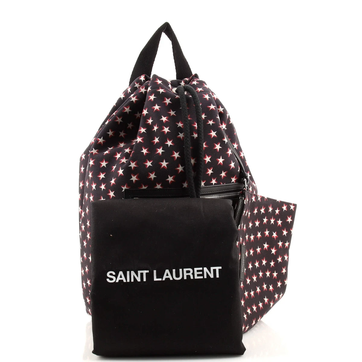 Saint Laurent City Sailor Backpack Printed Canvas Black, Print | eBay