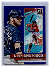 2022 Donruss #10 Josh Donaldson Holo Purple  Diamond KingsMinnesota Twins