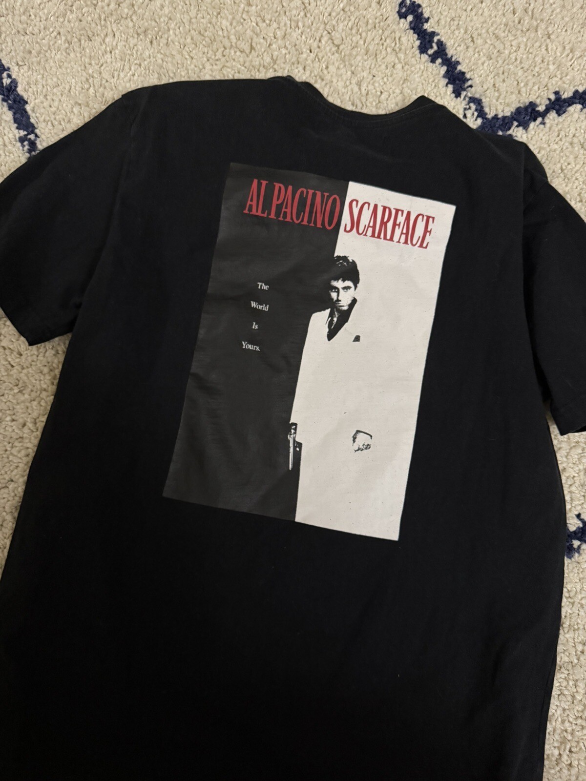 Scarface Al Pacino Medium T-Shirt American Gangster Movie Tee  