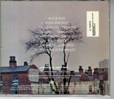 Led Zeppelin IV CD 旧規格 未開封 Led Zeppelin IV CD 旧規格 未開封