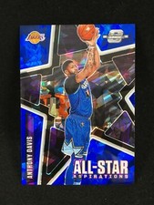 Anthony Davis 2020-21 Contenders Optic BLUE ICE All-Star Aspirations #8 Lakers