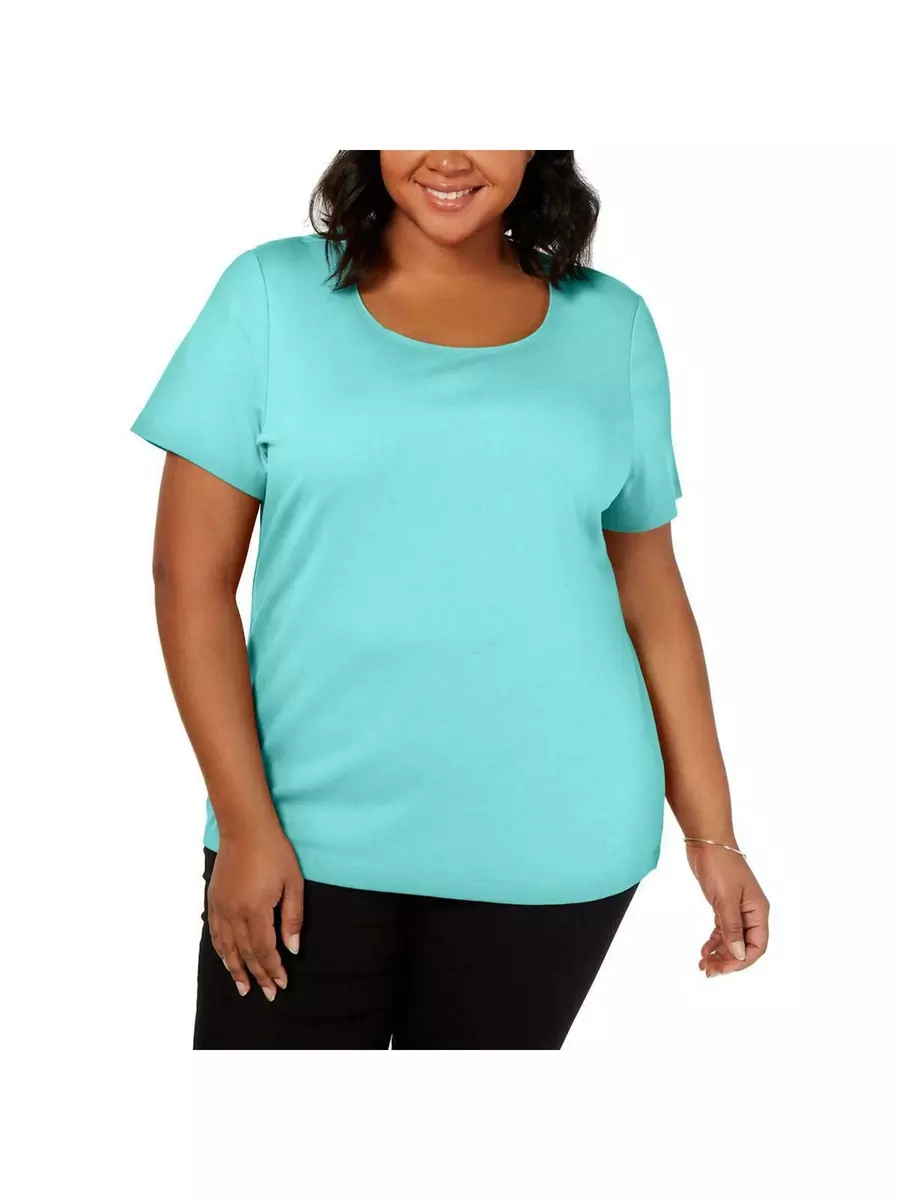 Karen scott shop tops plus size