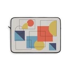 Colorful Shapes Laptop Sleeve