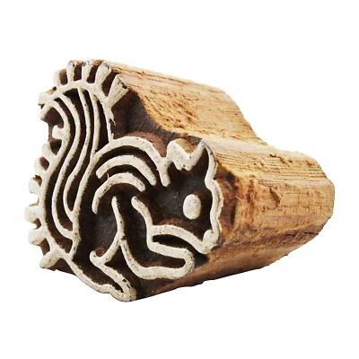 FREAK SCENE Stempel aus Holz Eichhörnchen Holzstempel