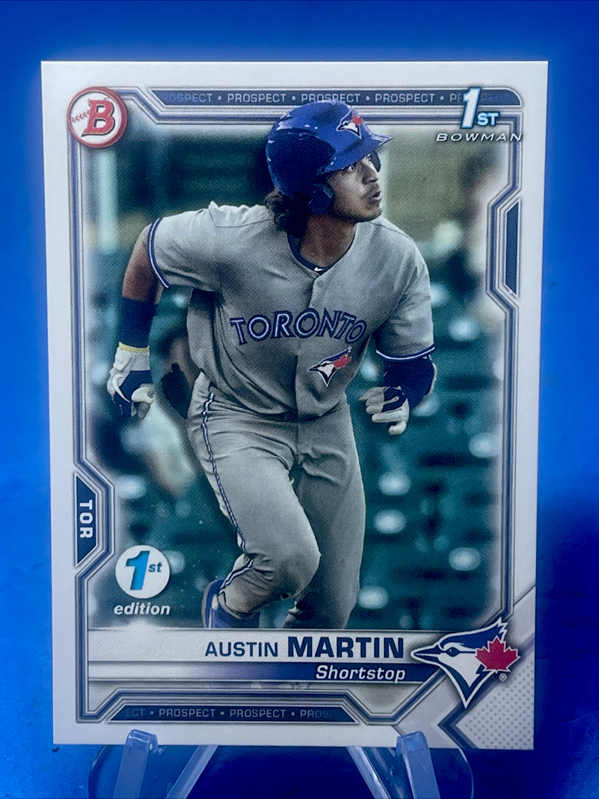 2021 BOWMAN 1ST EDITION RC AUSTIN MARTIN TWINS FIRST ROOKIE  Free Shipping