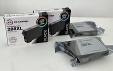 Epson 288XL LD Products Black Ink for T288XL120 Ink Cartridges HY (Blk, 2-Pk)