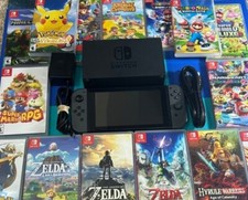 Nintendo Switch 32GB Gray Console Bundles! Build Your Own Bundle!