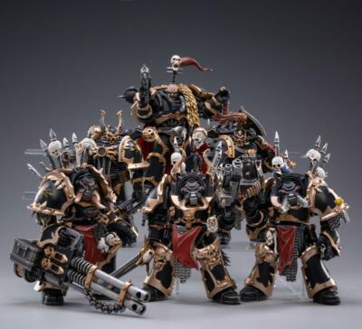 1/18 JOYTOY Action Figure  5PCS/SET Chaos Space Marines Black Legion Havocs Marine