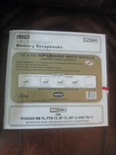 PIONEER 12x12 TOP LOAD SCRAPBOOK REFILL PAGES - NEW