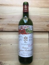 Chateau Mouton Rothschild 1989, Pauillac, Bordeaux Bouteille Vide With Cork