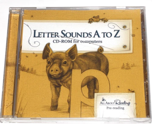 Letter Sounds A to Z - CD-ROM For Computers Pre-Reading 2013