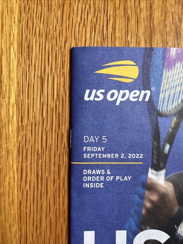 SERENA WILLIAMS FINAL MATCH OFFICIAL 2022 US OPEN DAILY PROGRAM 9/2/2022 - Picture 10 of 17