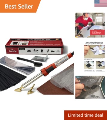 UL Certified 80W Plastic Welding Kit - Professional Grade for Automotive Repairs