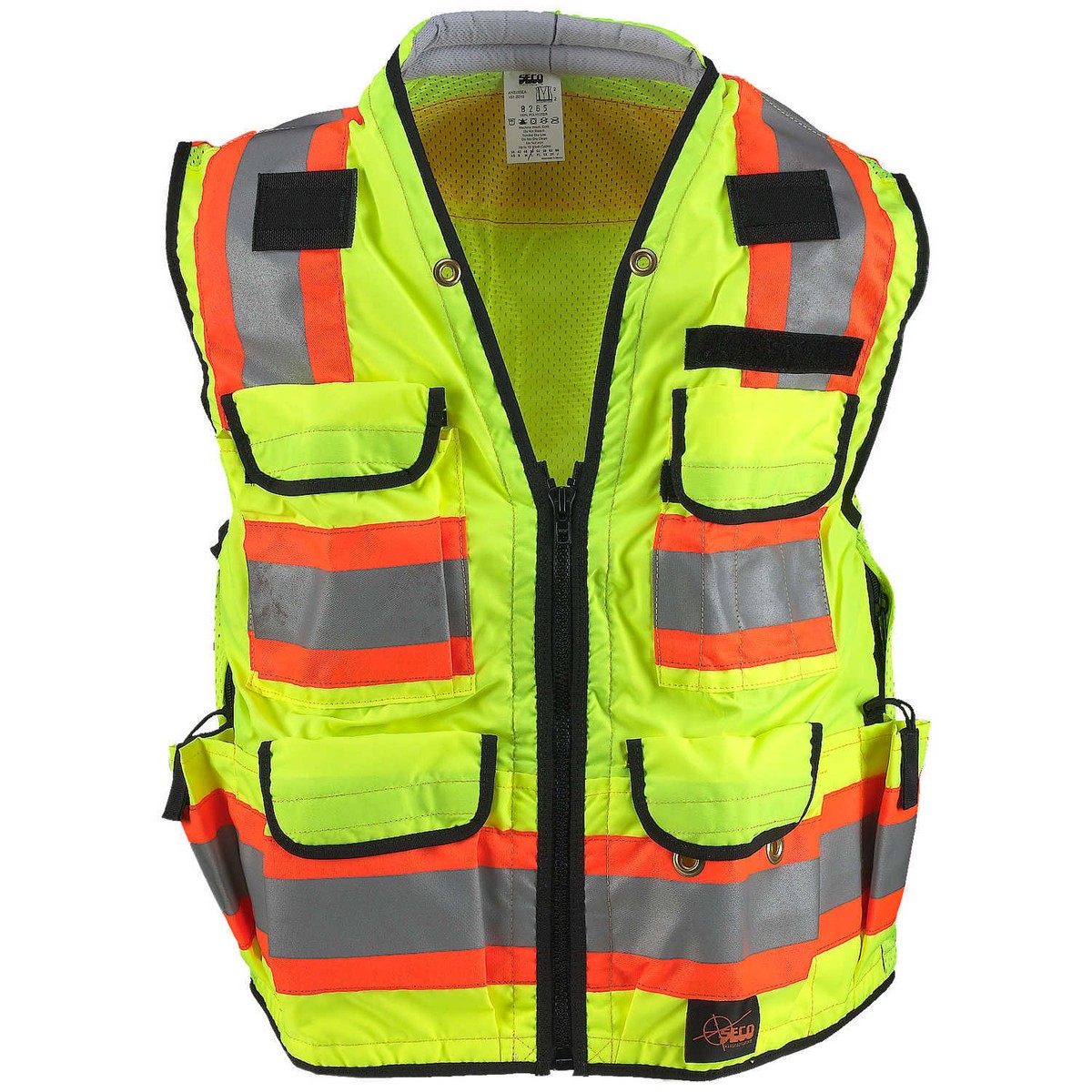 【Necessary or Unnecessary】DIA VEST NVY2 Radians SV2Z, Economy Class 2 Mesh Zipper Safety Vest | Hi