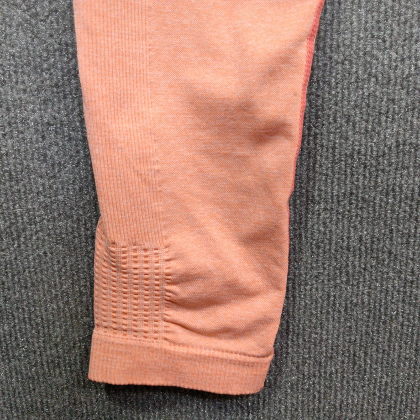 gymshark adapt seamless ombre peach athletic comfort leggings