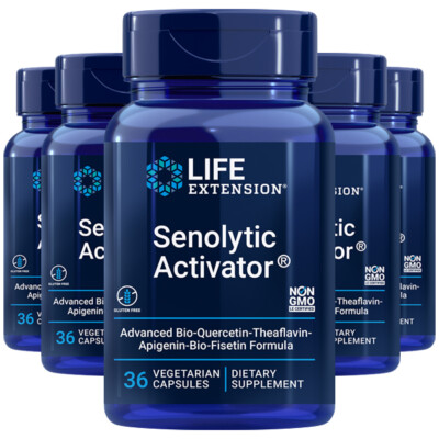 #ad #ad Life Extension Senolytic Activator Bio Quercetin Theaflavin Fisetin Formula 5X36 $87.95