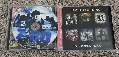 Z-RO T.I.M.E. Things I Must Earn 2 CD Set RARE 2011 15 Tracks