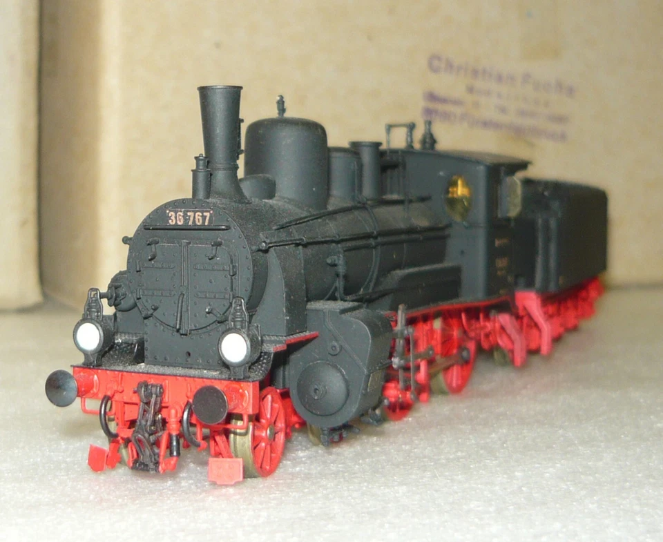 Christian Fuchs, BR 36 767 (ex Bayern), Messing-Handarbeitsm., Rarität,neuw.&OVP - Bild 2 von 4