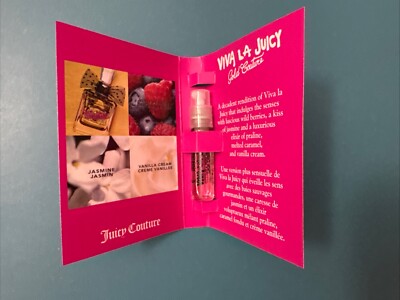 Juicy Couture Viva La Juicy Gold Couture EDP Carded Sample Spray 1.8mL0.06oz NEW