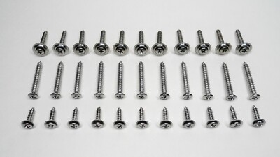 66 Chrome Interior Screws! For: G-Body Monte Carlo Hurst Olds 442 - Foto 8