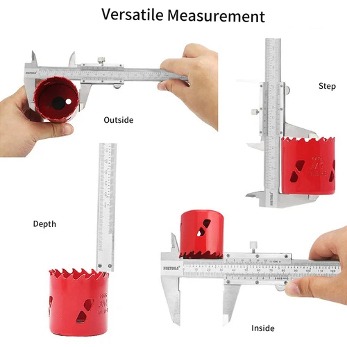 6 Inch 0-150mm Digital Electronic Vernier Caliper Stainless Steel Micrometer - Picture 3 of 12