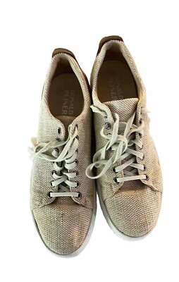 Donald Pliner Men Sneaker Alan-DD Sand Beige/Brown Screen  display picture 2