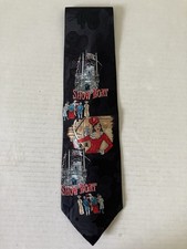 Turner Entertainment Men's Necktie Tie Silk Showboat Movie Film Made in USA 57"