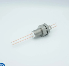 Power Feedthrough, NEW, 2000 V, 50 A, 0.094″ Copper Conductors, 1" Base Plate