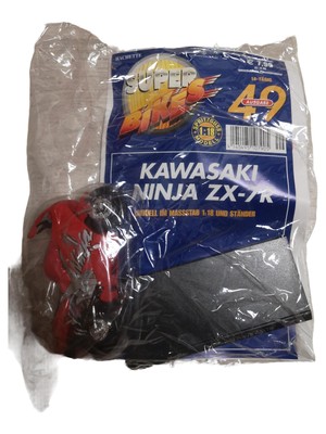 Hachette Kawasaki Ninja ZX-7R Modellfahrzeug 1:18 Rot 15cm
