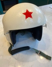 China PLA MIG Jet Fighter Air Force Pilot Helmet Tk11 replica White