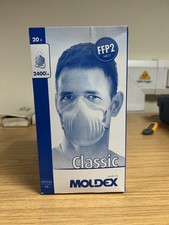 Moldex 2400 FFP2 Classic Dust Mask Unvalved (Box of 20)