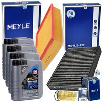 Meyle Filterset Paket+Liqui Moly ÖL FüR Opel Corsa D E 1.0+1.2+1.4 60-100 PS