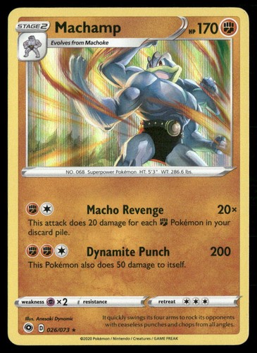 S4: Amazing Volt Tackle #055/100 Machamp