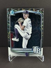 2025 Bowman Draft Chrome - #BDC-166 Cooper Flemming Laser Refractor Rays