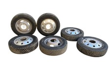 2018 Ford F450 Front Rear 19.5x6 Aluminum Wheel Bp 10x225mm Set X6 Bc34-1015